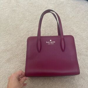 Rowe small zip top satchel Kate spade